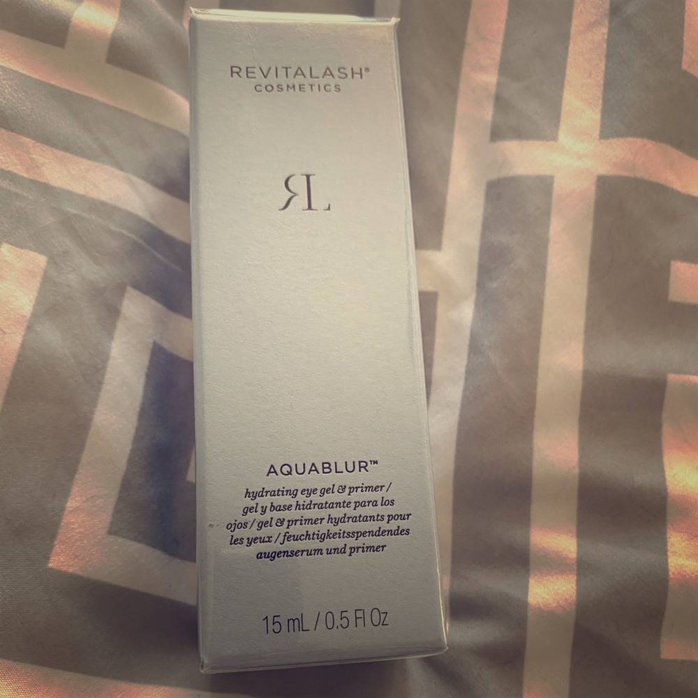 Revitalash serum and moisturizer